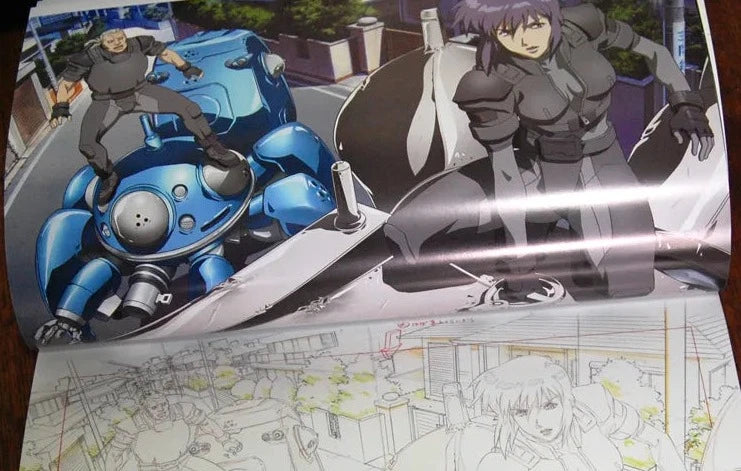 GITS S.A.C Art Book by Genga