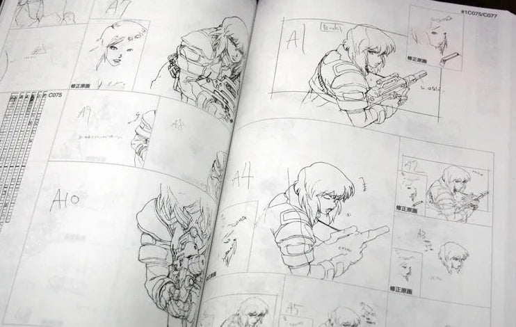 GITS S.A.C Art Book by Genga