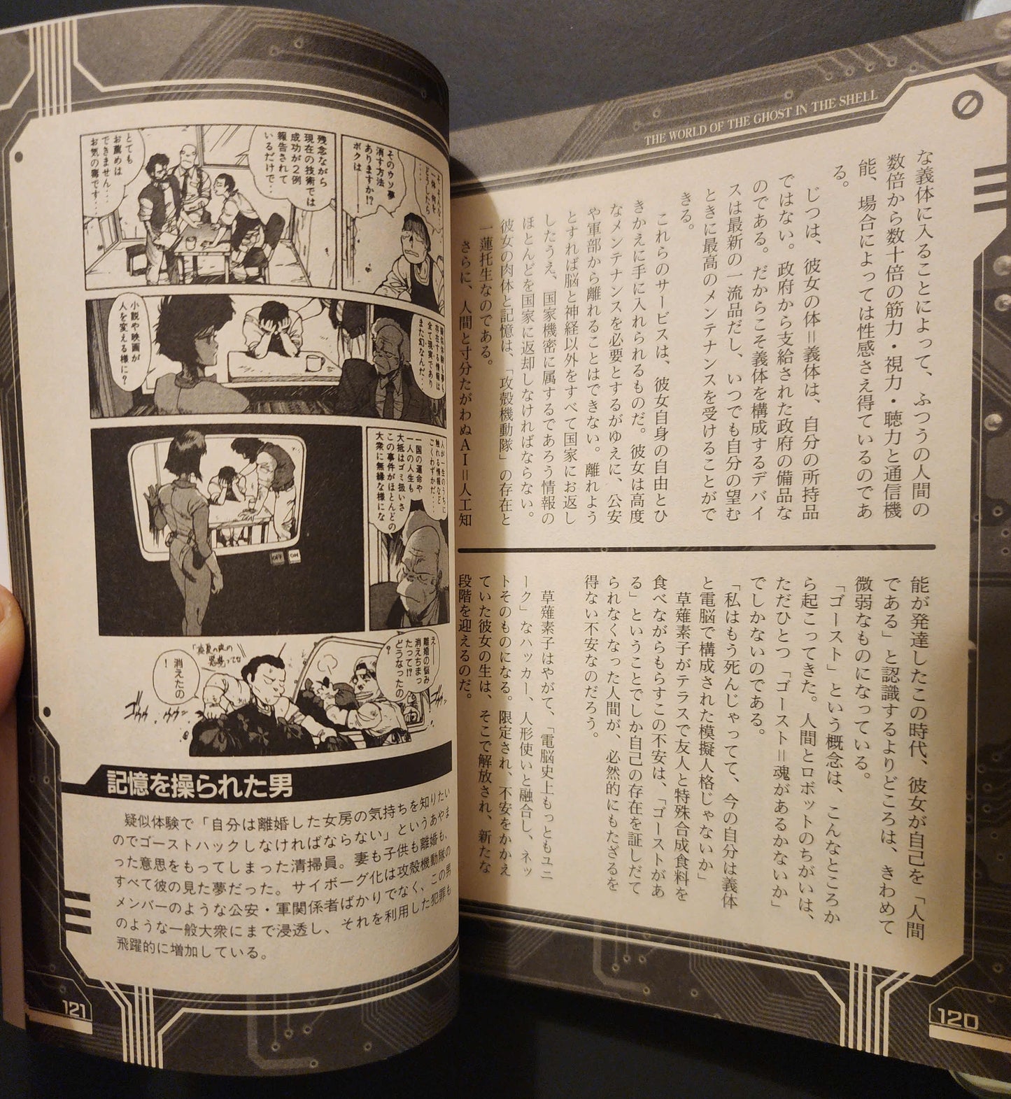 Ghost in the Shell Fuchikoma Paper Craft Book