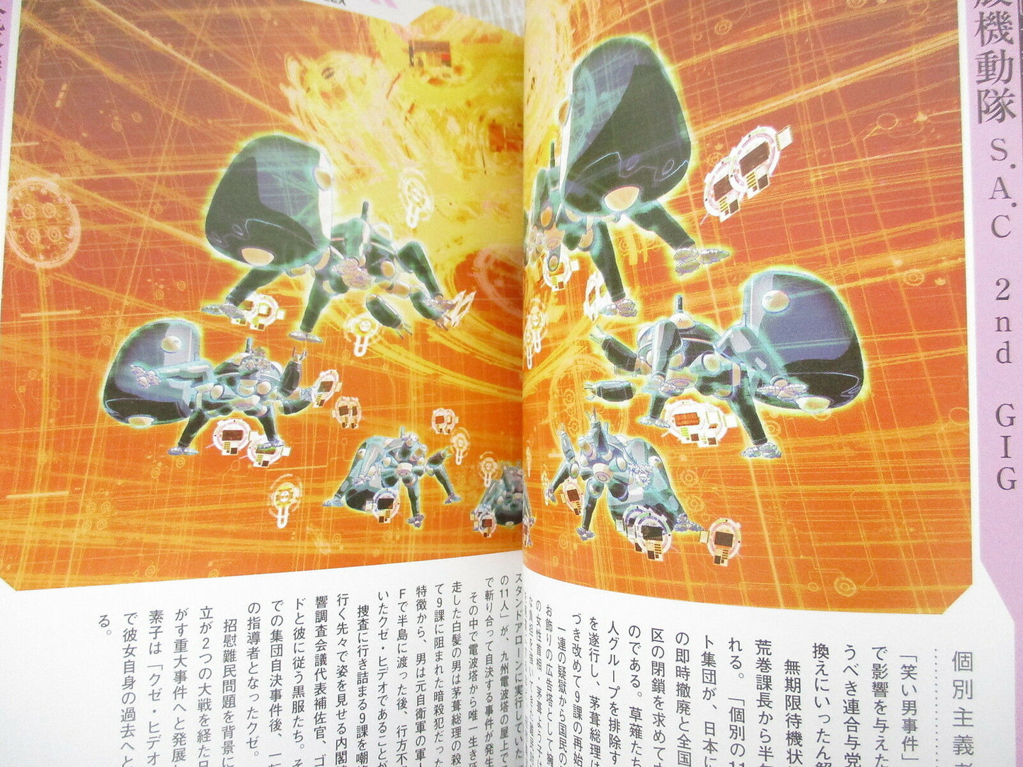 2007 Ghost in the Shell S.A.C Data Collection Art Book