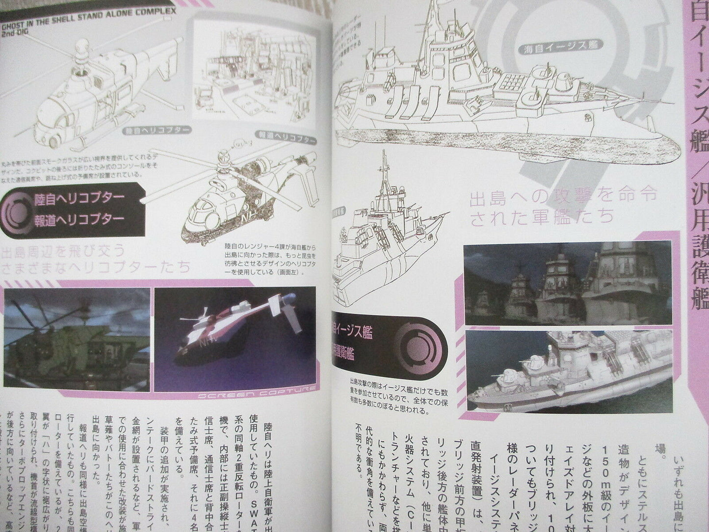 2007 Ghost in the Shell S.A.C Data Collection Art Book