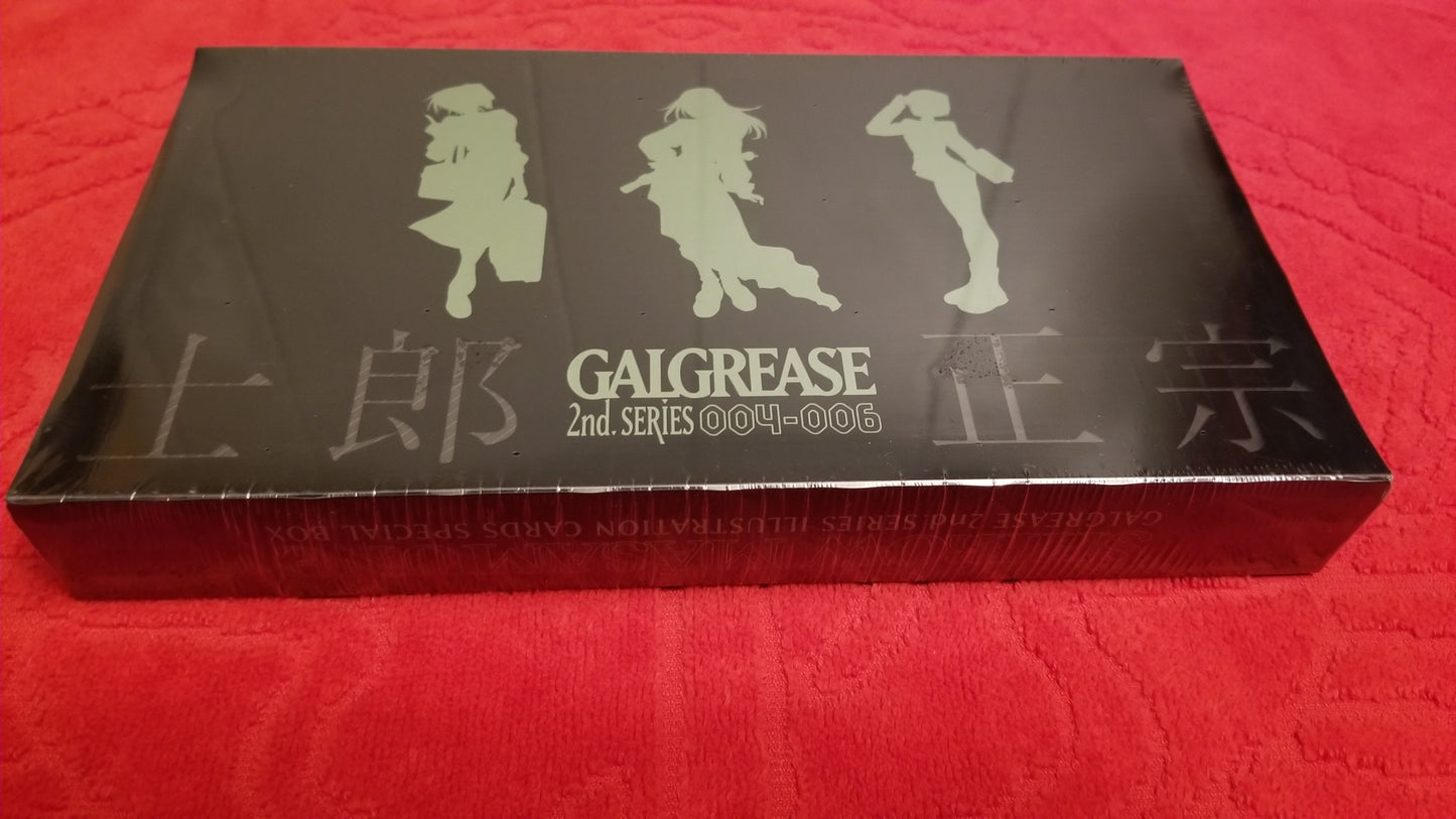 Galgrease 2nd series card box 2004. unopened packs