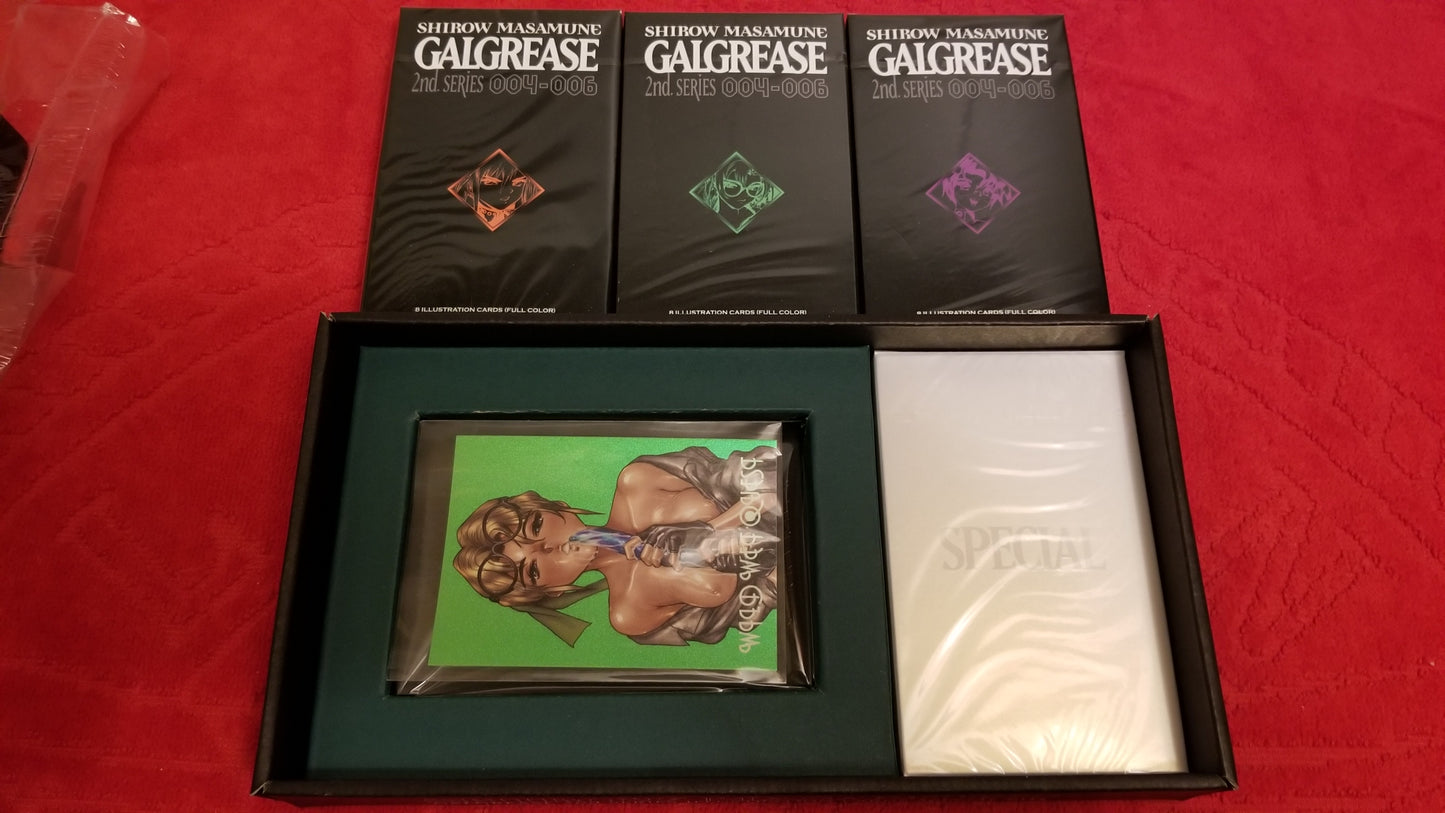 Galgrease 2nd series card box 2004. unopened packs