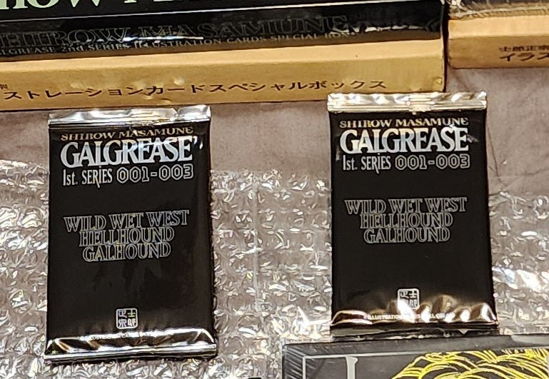 Galgrease 2nd series card box 2004. unopened packs
