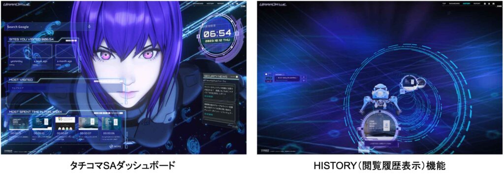 Tachikoma SA Browser extension