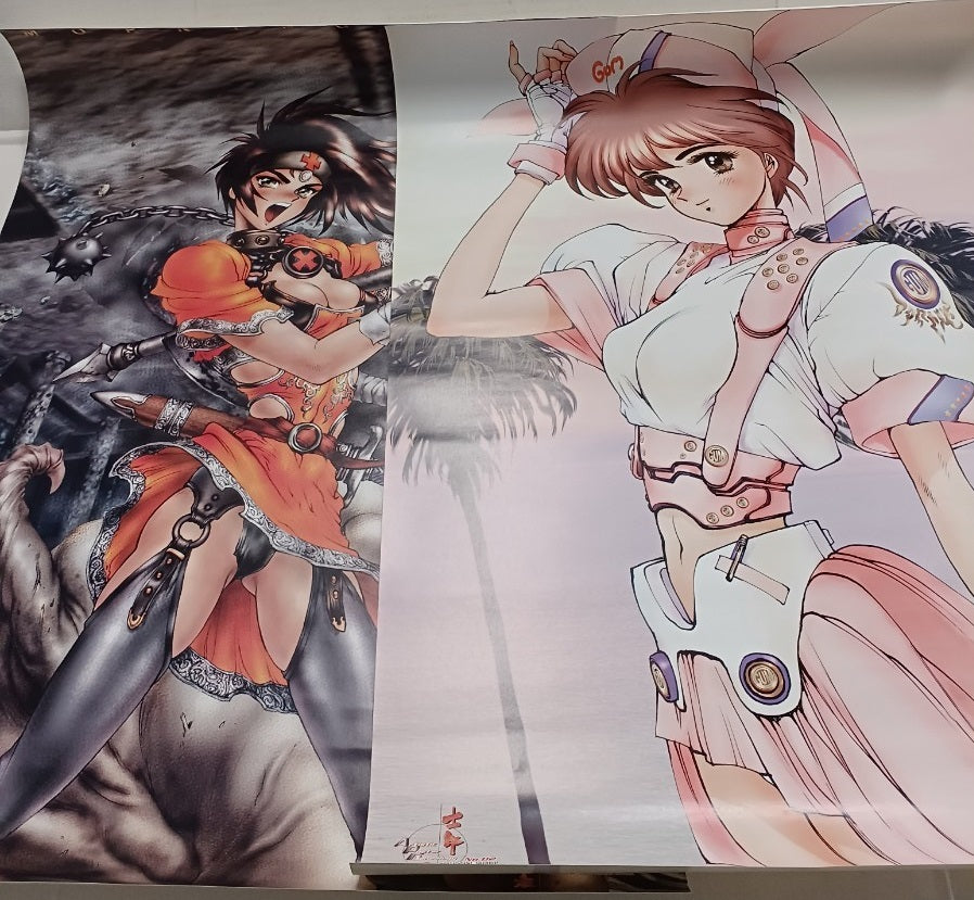 2x 1999 Masamune Shirow Posters No. 2 and 3