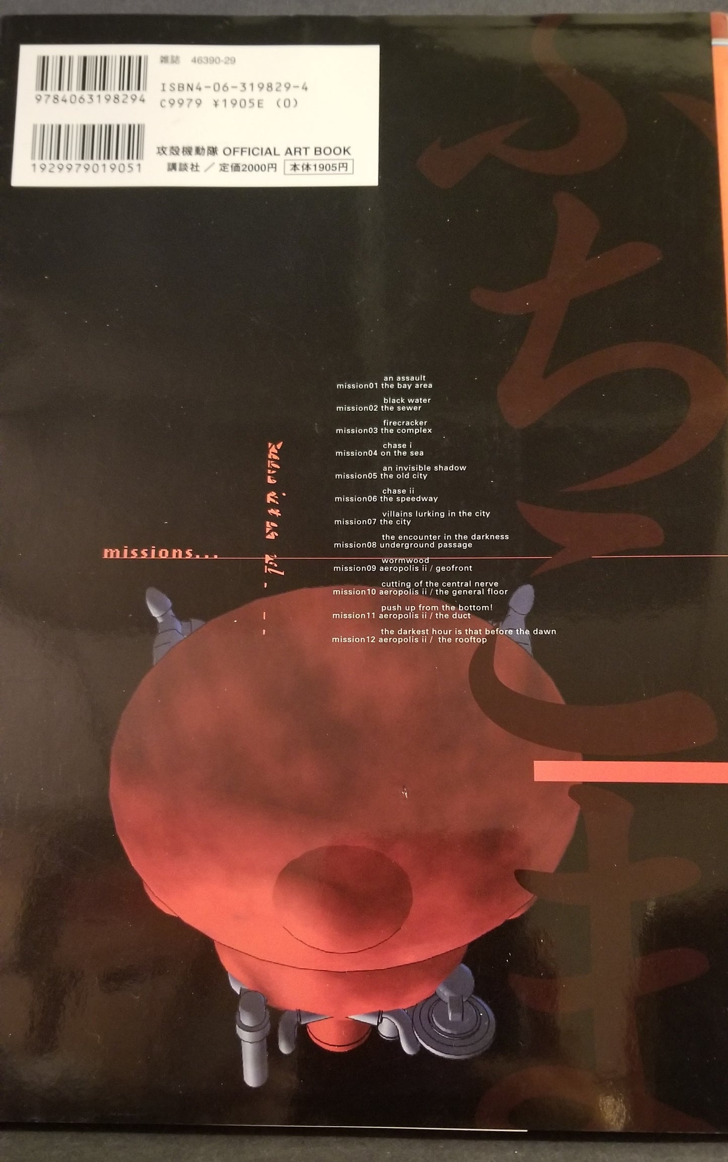 Ghost in the Shell Play Station Game Art Book PS1 (97)