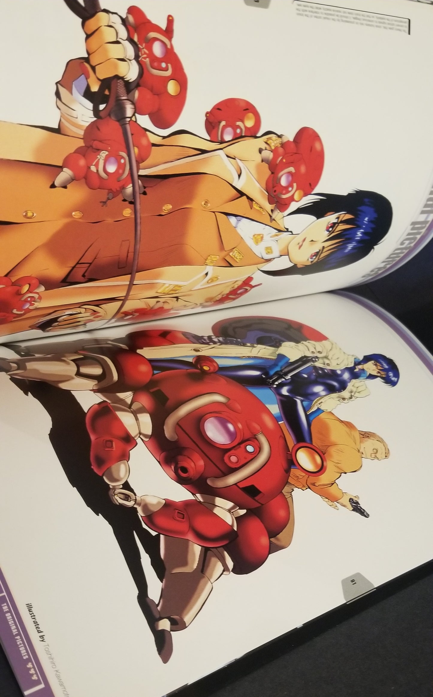 Ghost in the Shell Play Station Game Art Book PS1 (97)