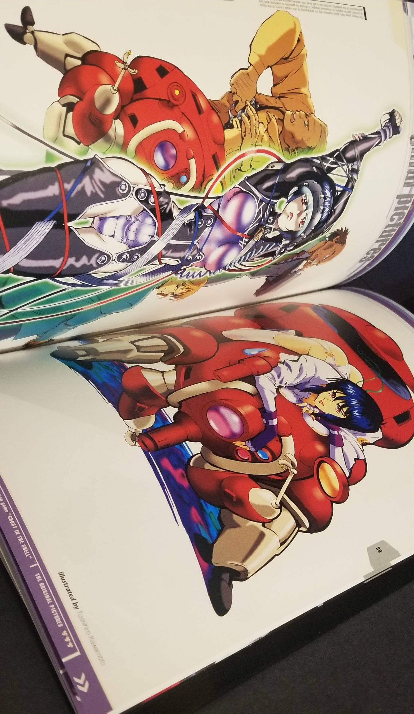 Ghost in the Shell Play Station Game Art Book PS1 (97)