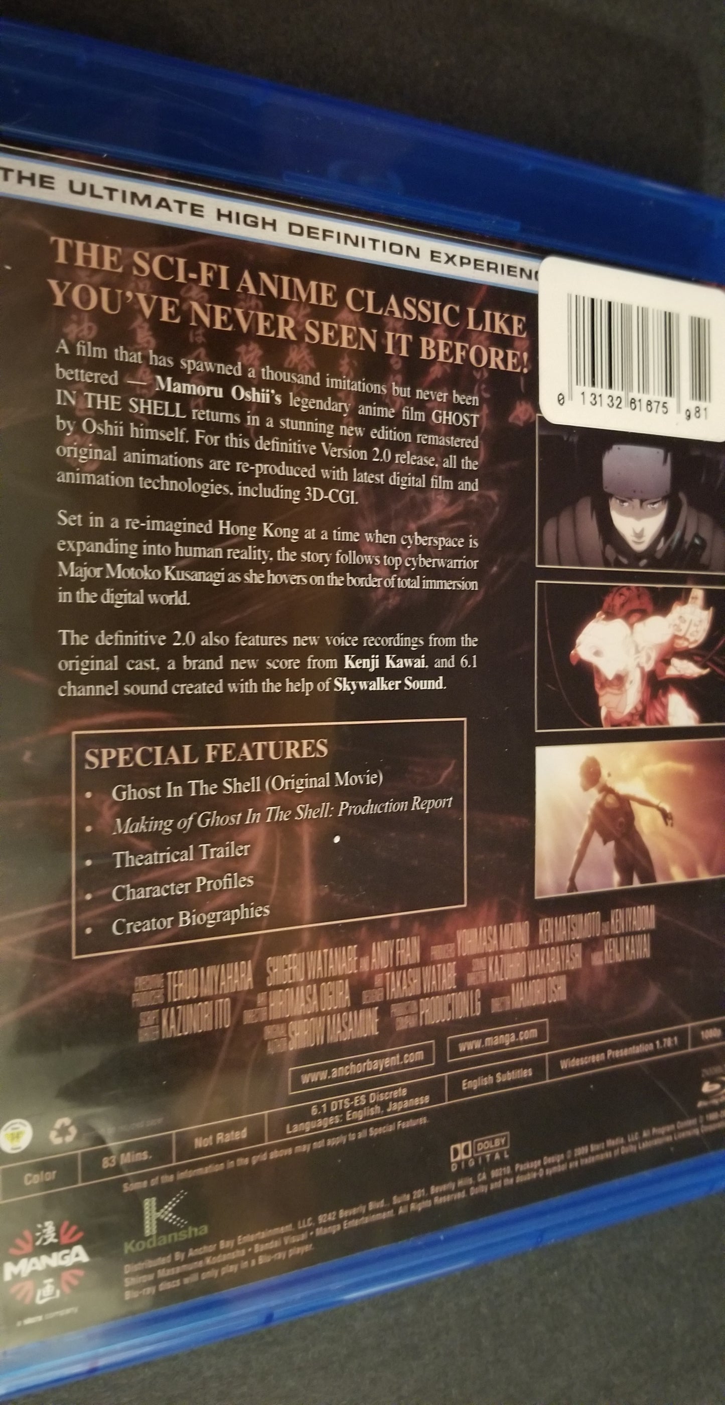 Ghost in the Shell 2 Movie Bluray