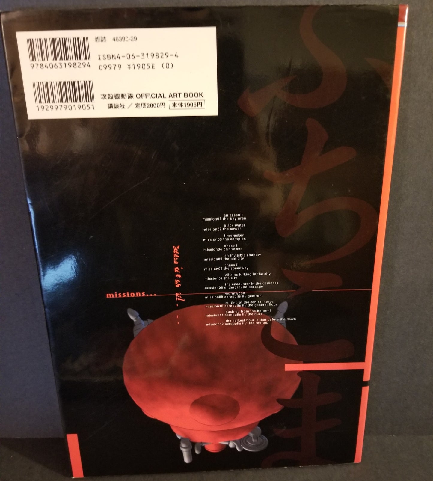Ghost in the Shell Play Station Game Art Book PS1 (97)