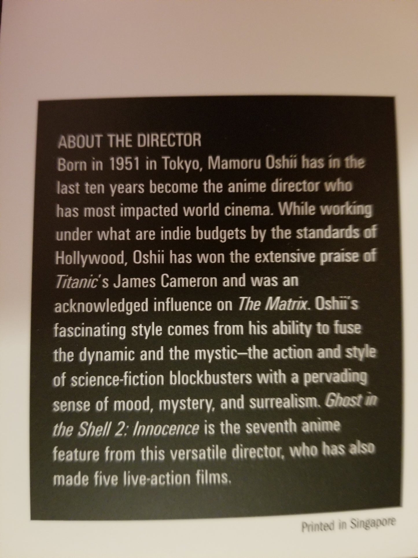 Ghost in the Shell Innocence Movie Comic Book 4