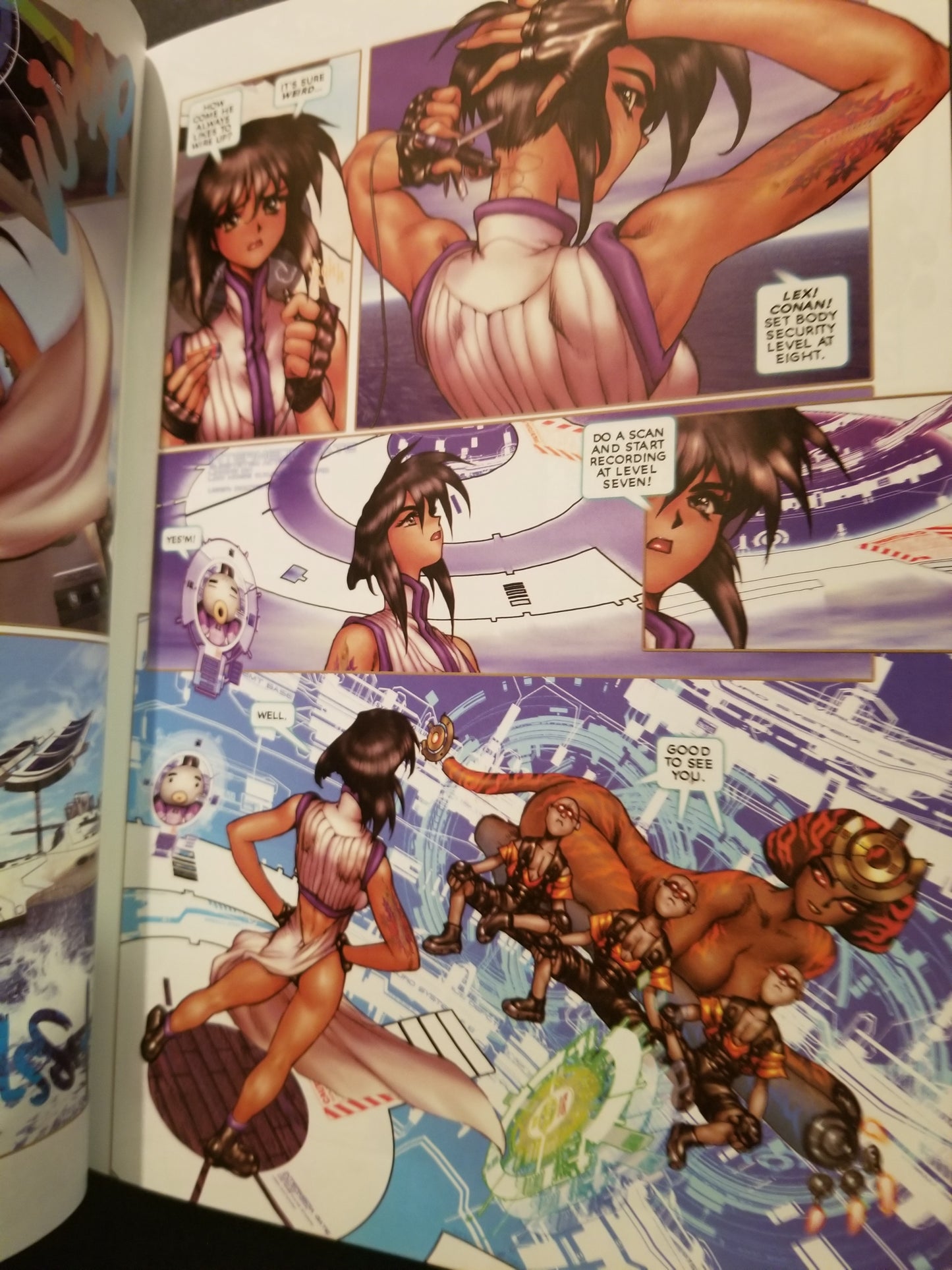 Ghost in the Shell 2.0 Man Machine Interface Comic Book