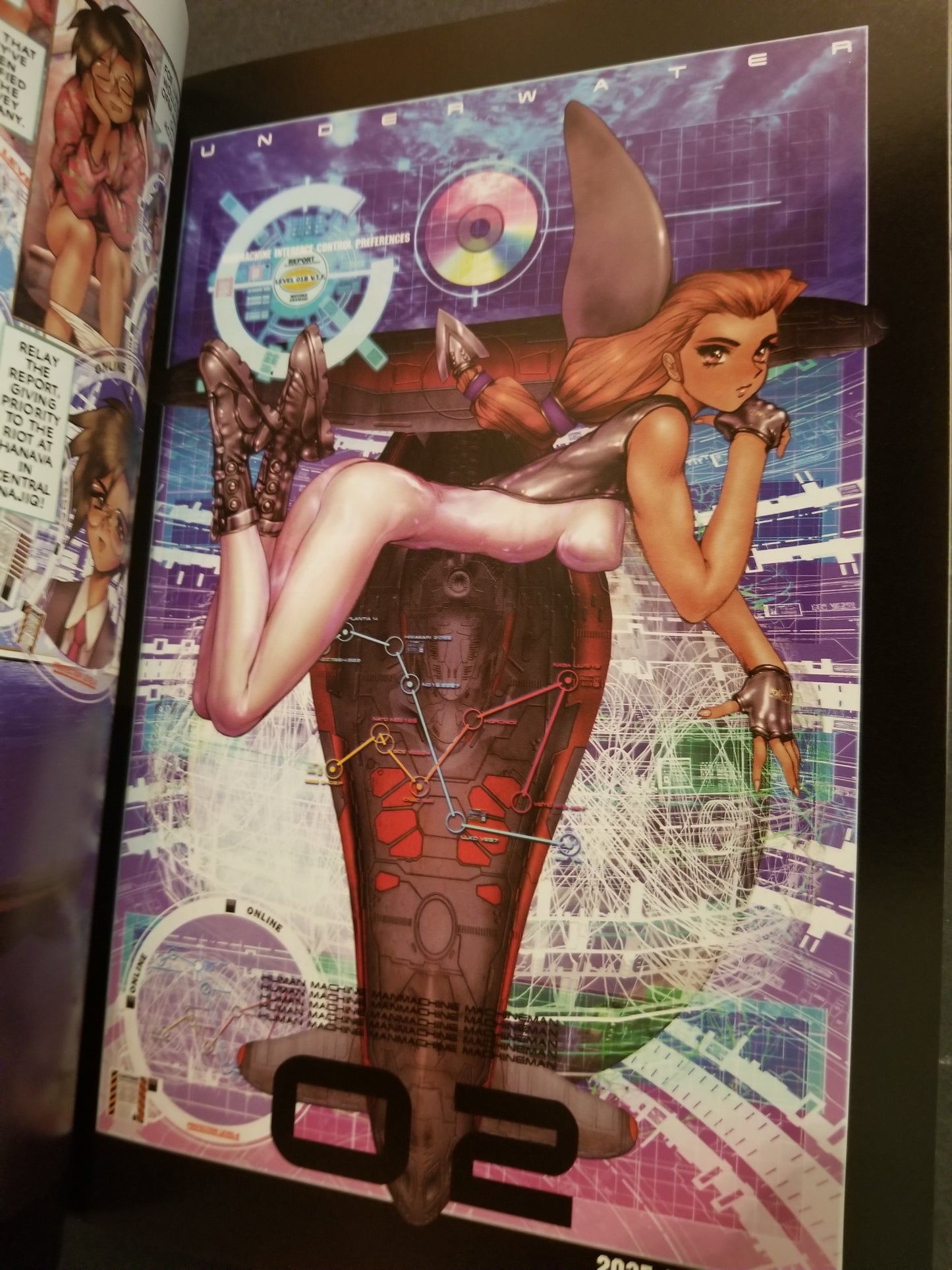 Ghost in the Shell 2.0 Man Machine Interface Comic Book