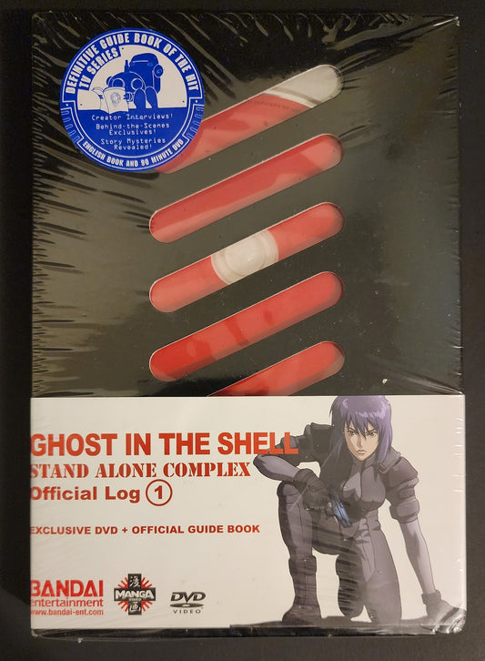 (NW) Ghost in the Shell SAC Log Book 1 + DVD Interview Commentary