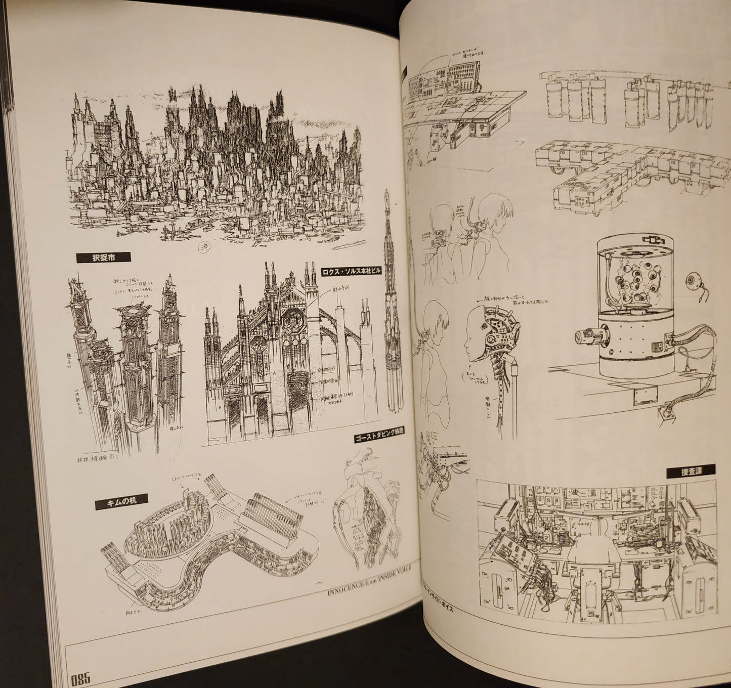 Innocence from Inside Voice Book Ghost in the Shell
