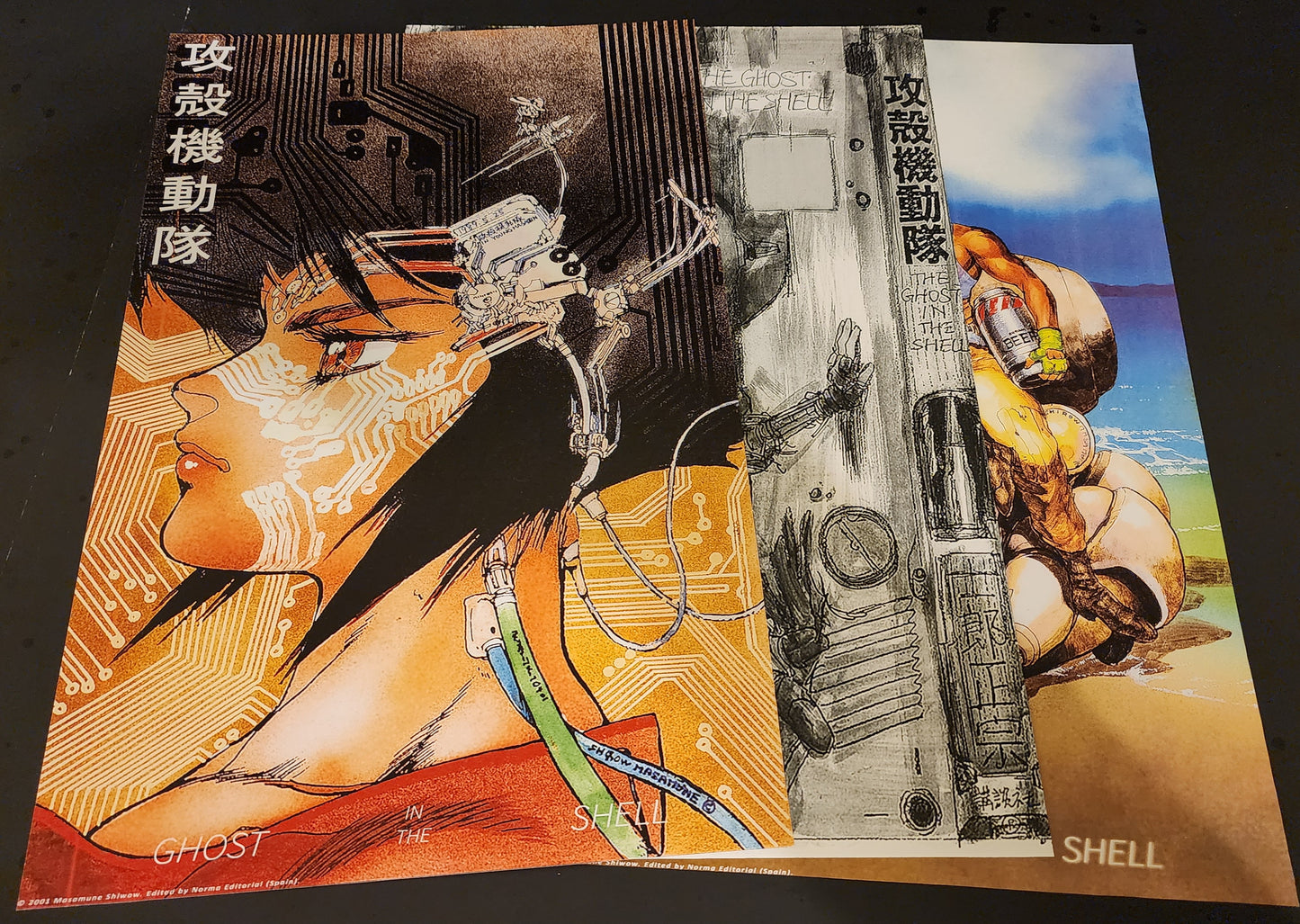 4 Ghost in the Shell posters