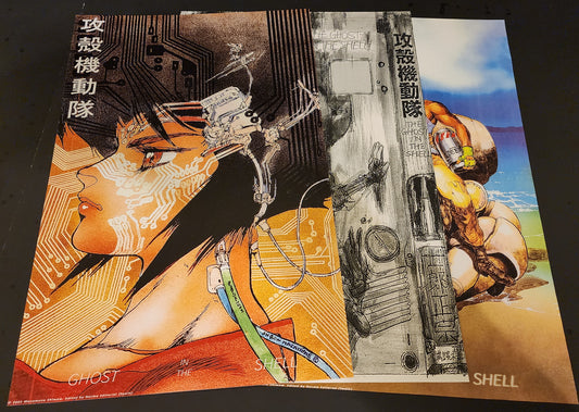 4 Ghost in the Shell posters