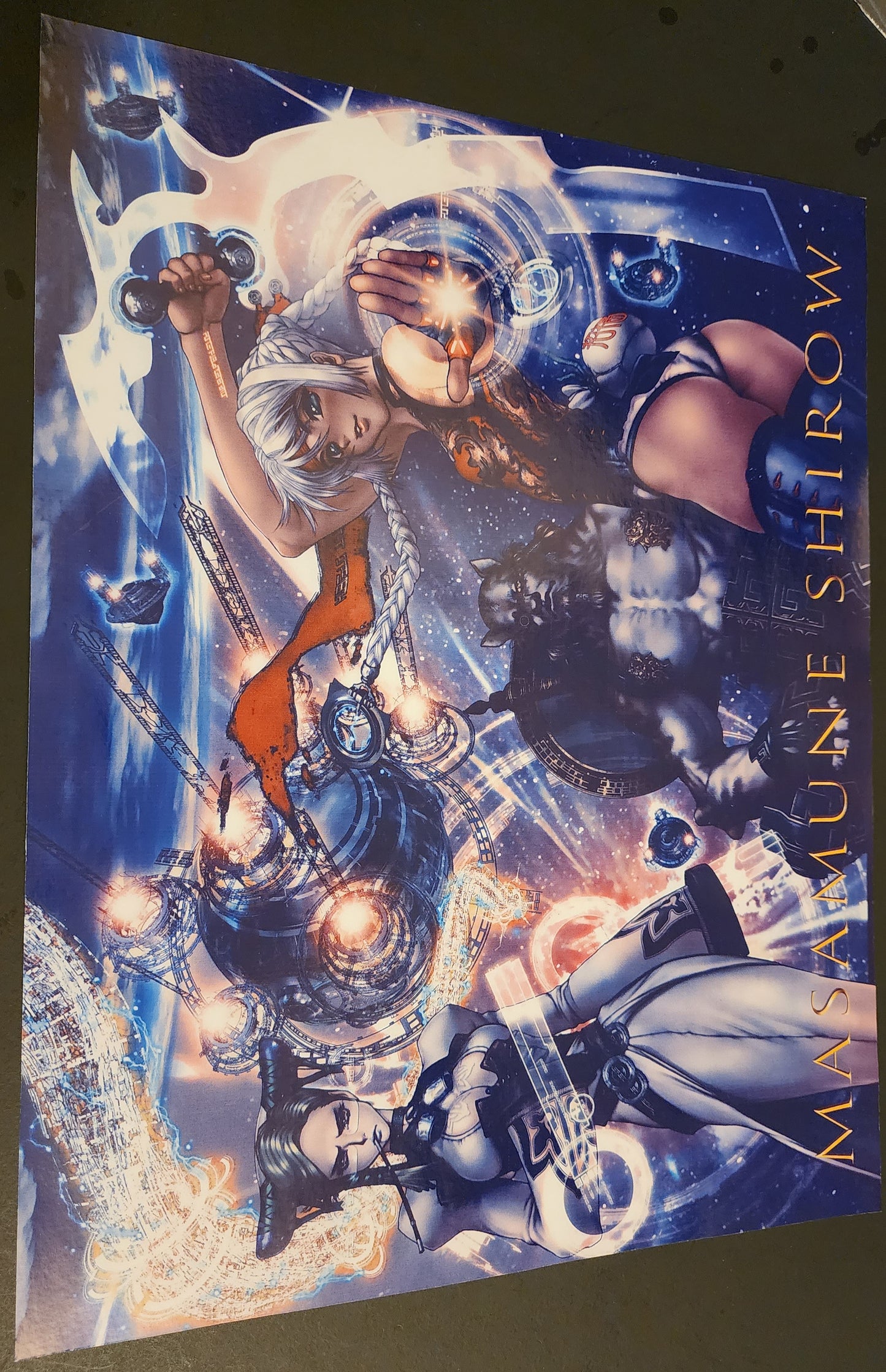 4 Masamune Shirow Posters