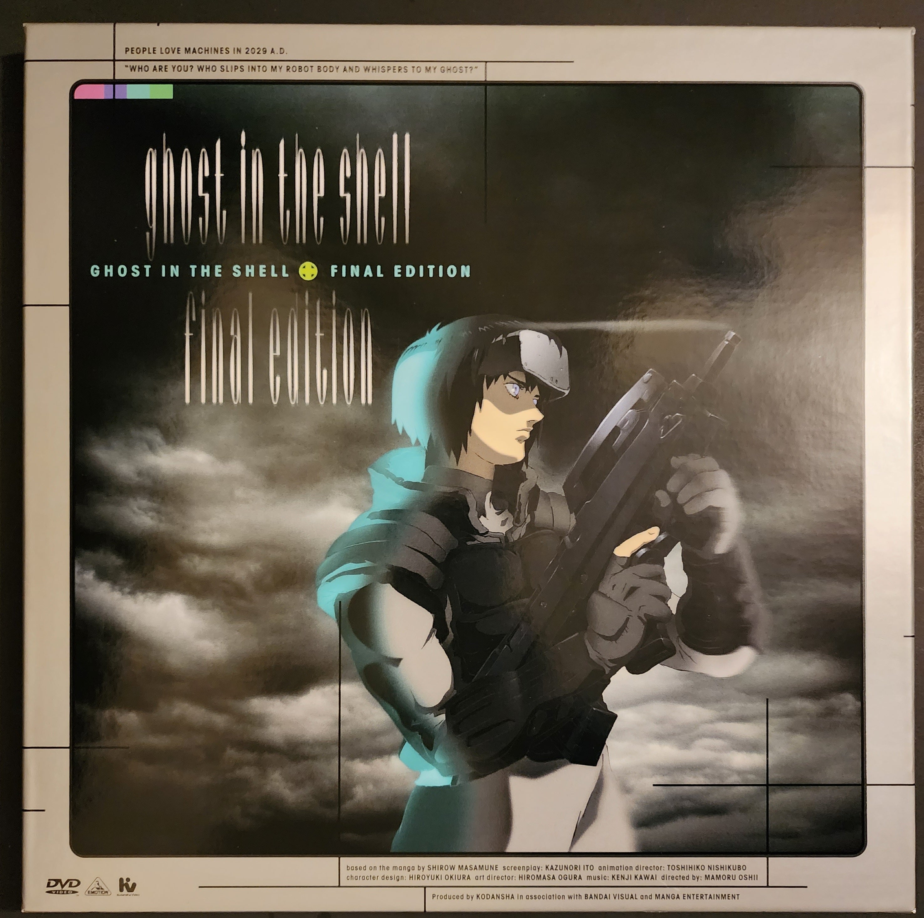 Final Edition Set 1998 Ghost in the Shell DVD – Ghost In the Shell