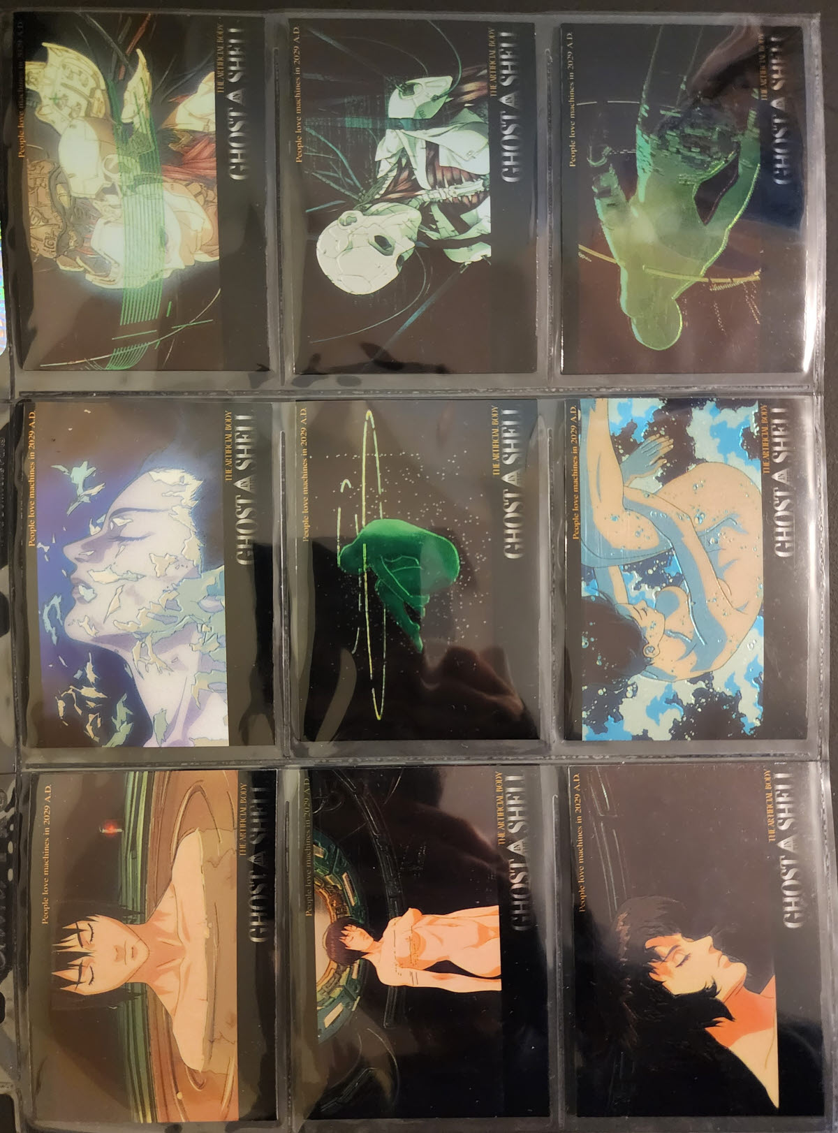 Ghost in the Shell Movie Bandai Cards
