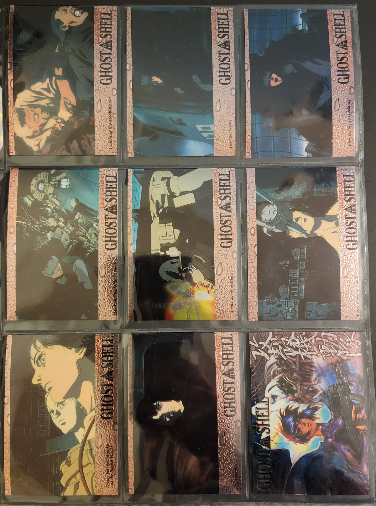 Ghost in the Shell Movie Bandai Cards